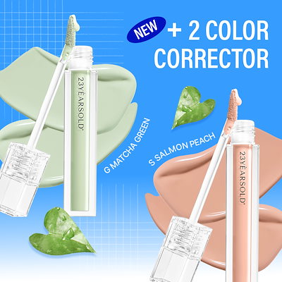 23yearsold「ダーマシンコンシーラー」新色「抹茶グリーン」登場！赤み補正におすすめの韓国コンシーラー