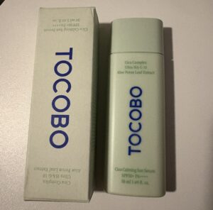 ひんやり鎮静ケア！TOCOBO シカカーミングサンセラム